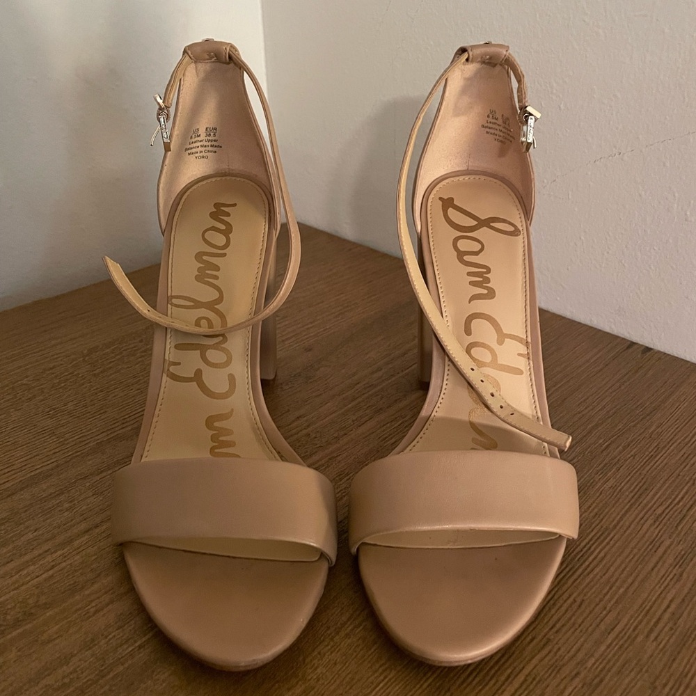 Sam Edelman Nude Heels